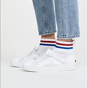 Designer Ash Ninja white sneakers